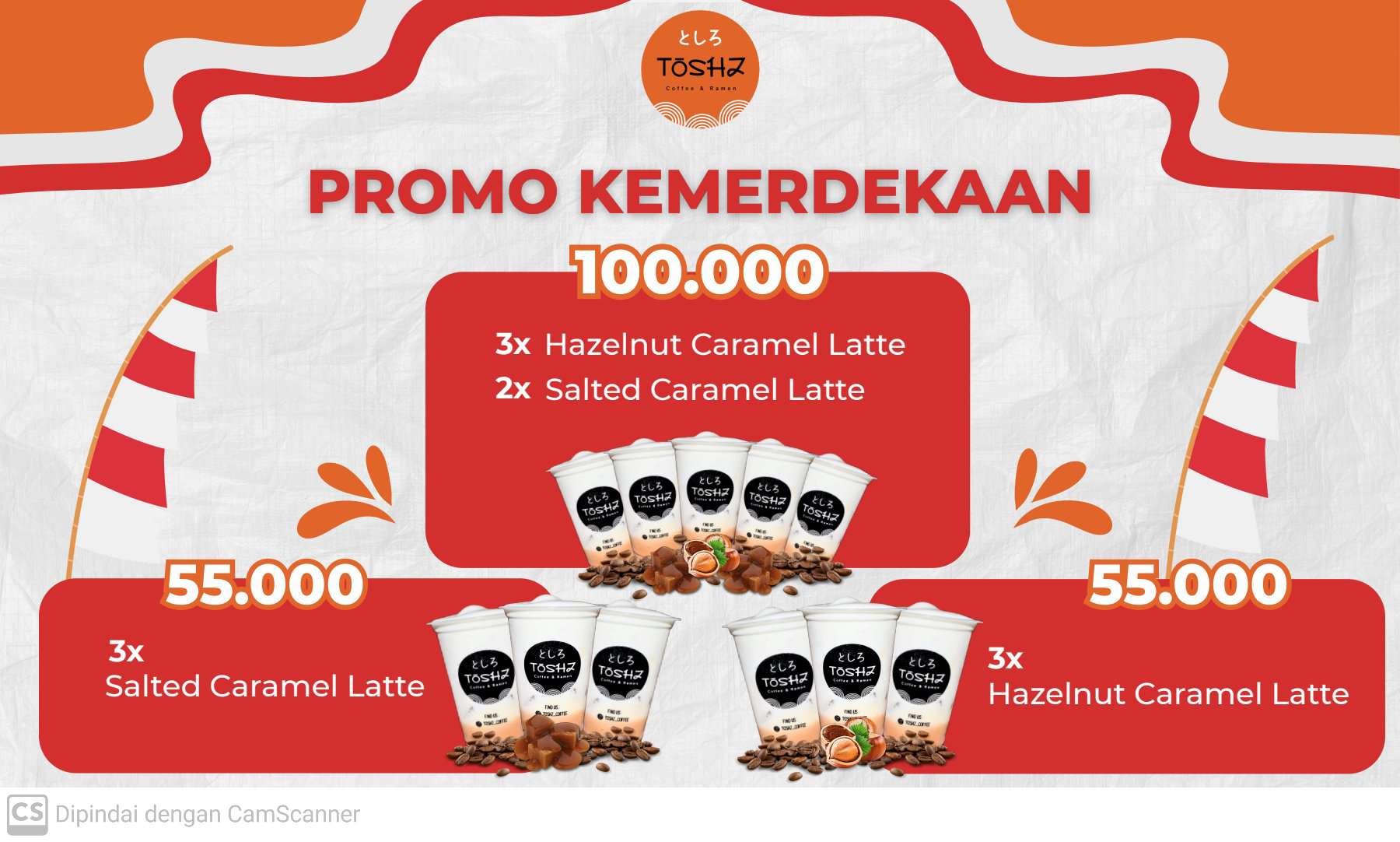 Promo Merdeka 2(3 SC) 18 agust s/d 31 agust